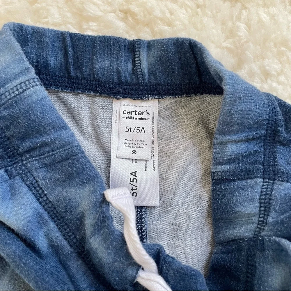 Carter’s Blue‎ Tie Dye Drawstring Shorts 5T
